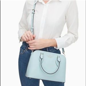 Kate Spade Darcy Small Satchel in Blue Glow